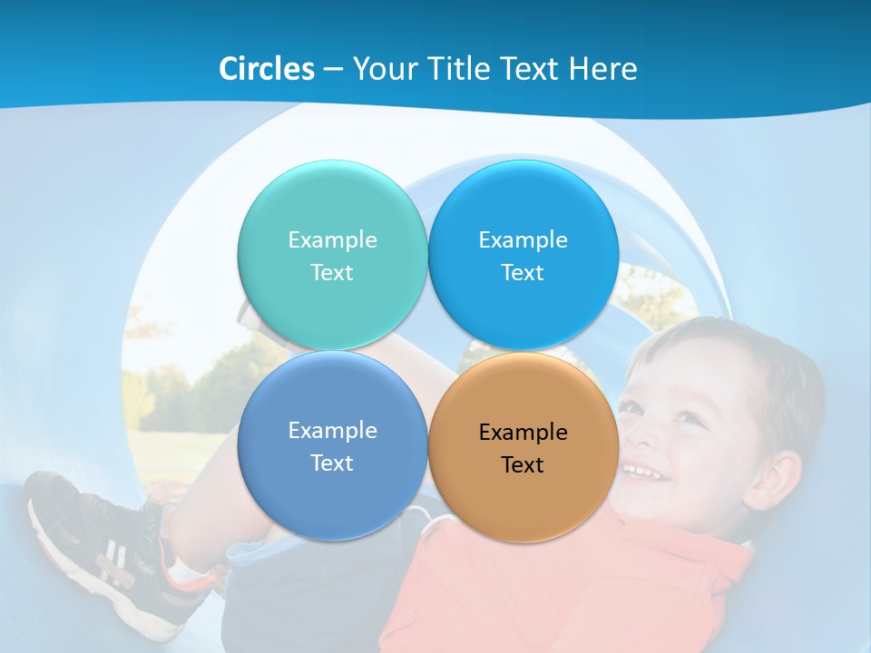Color Home Preschool PowerPoint Template