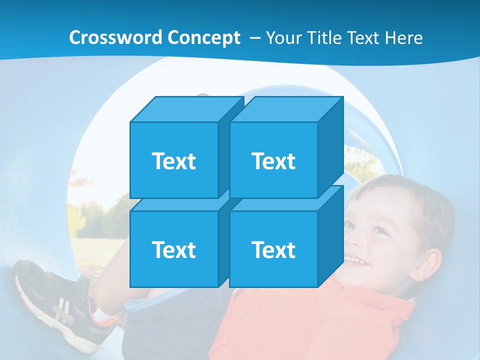 Color Home Preschool PowerPoint Template