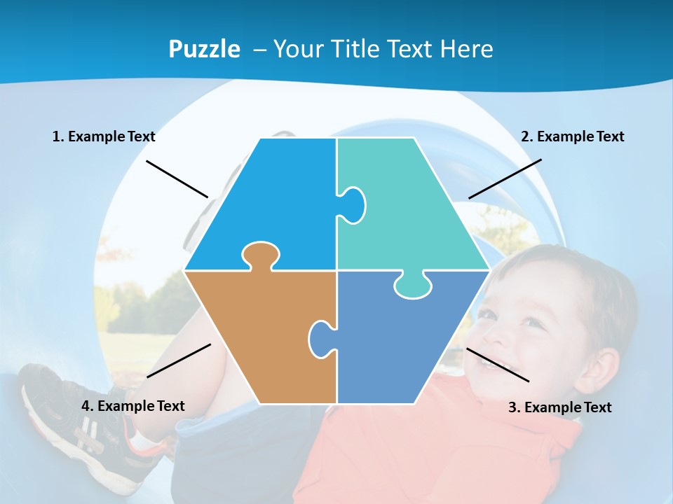 Color Home Preschool PowerPoint Template