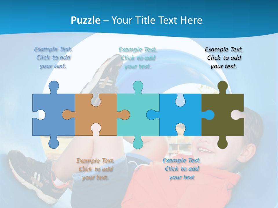 Color Home Preschool PowerPoint Template