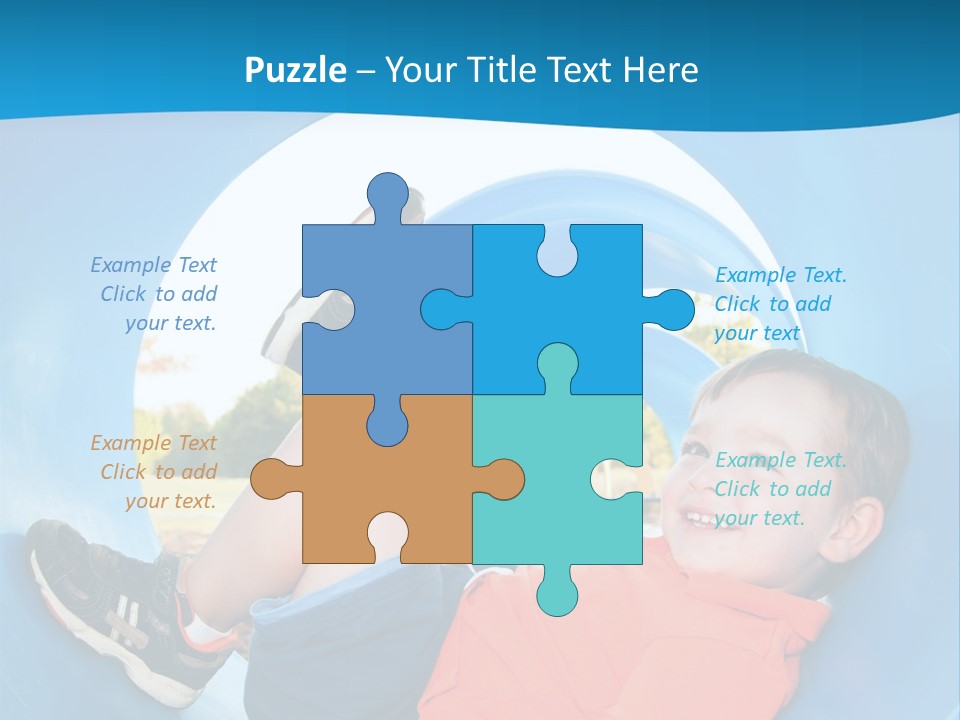 Color Home Preschool PowerPoint Template