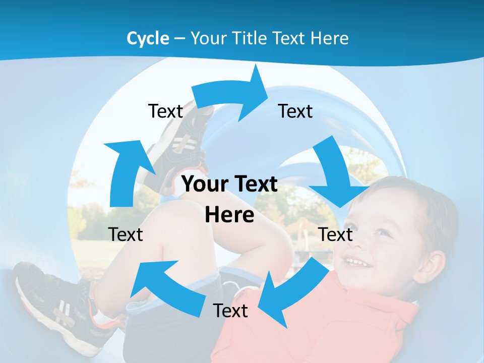 Color Home Preschool PowerPoint Template