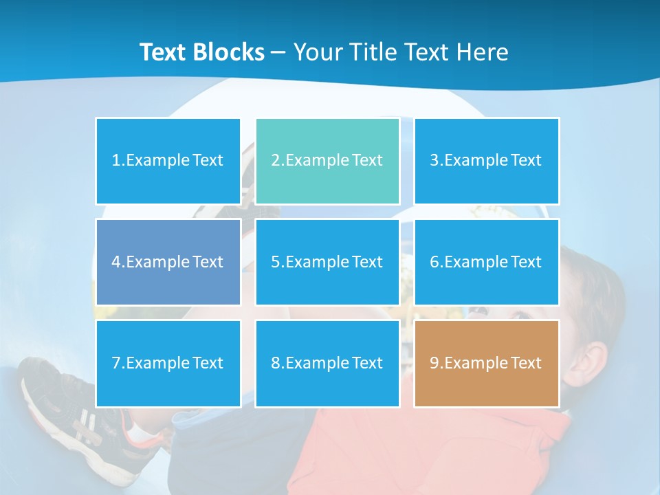 Color Home Preschool PowerPoint Template