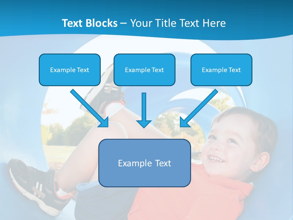 Color Home Preschool PowerPoint Template