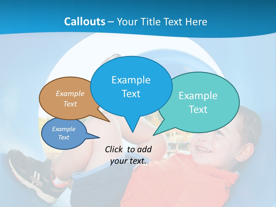 Color Home Preschool PowerPoint Template