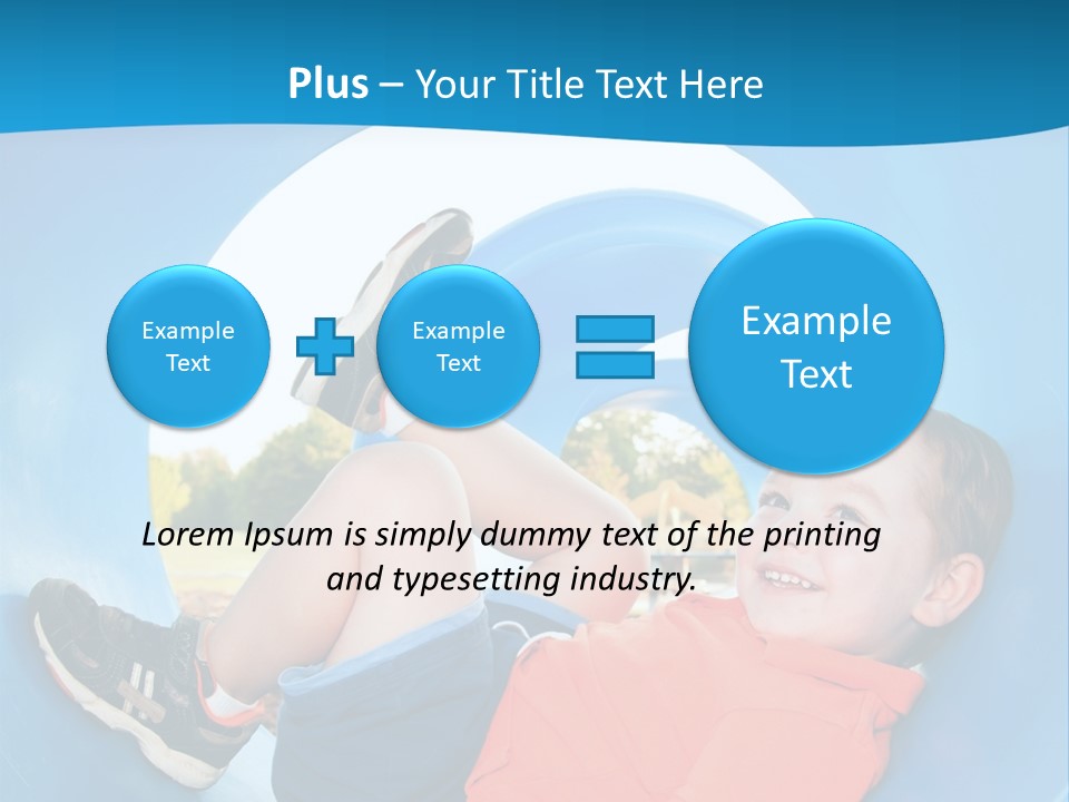 Color Home Preschool PowerPoint Template