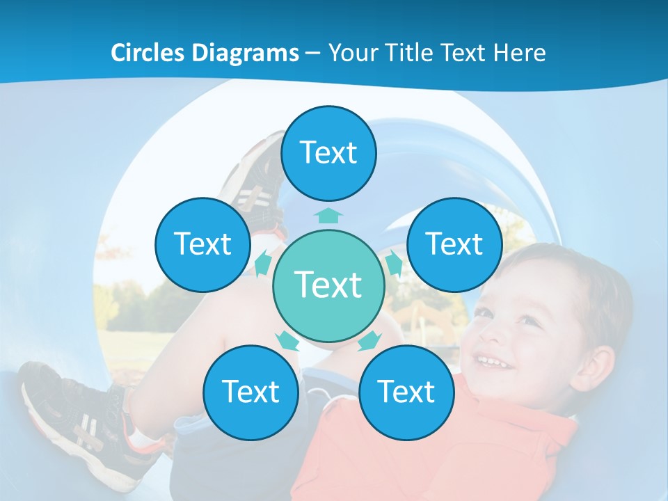 Color Home Preschool PowerPoint Template