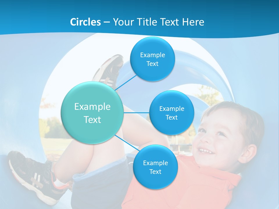 Color Home Preschool PowerPoint Template