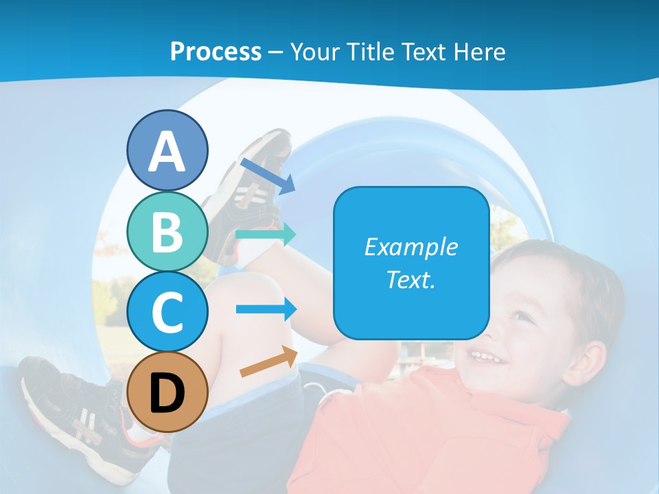 Color Home Preschool PowerPoint Template