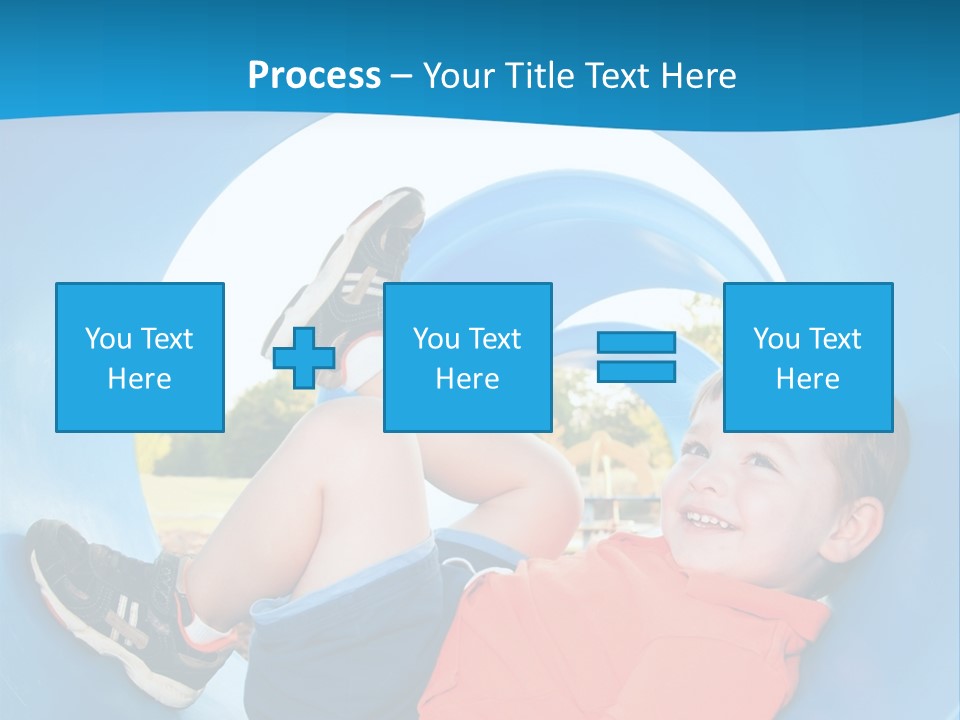 Color Home Preschool PowerPoint Template