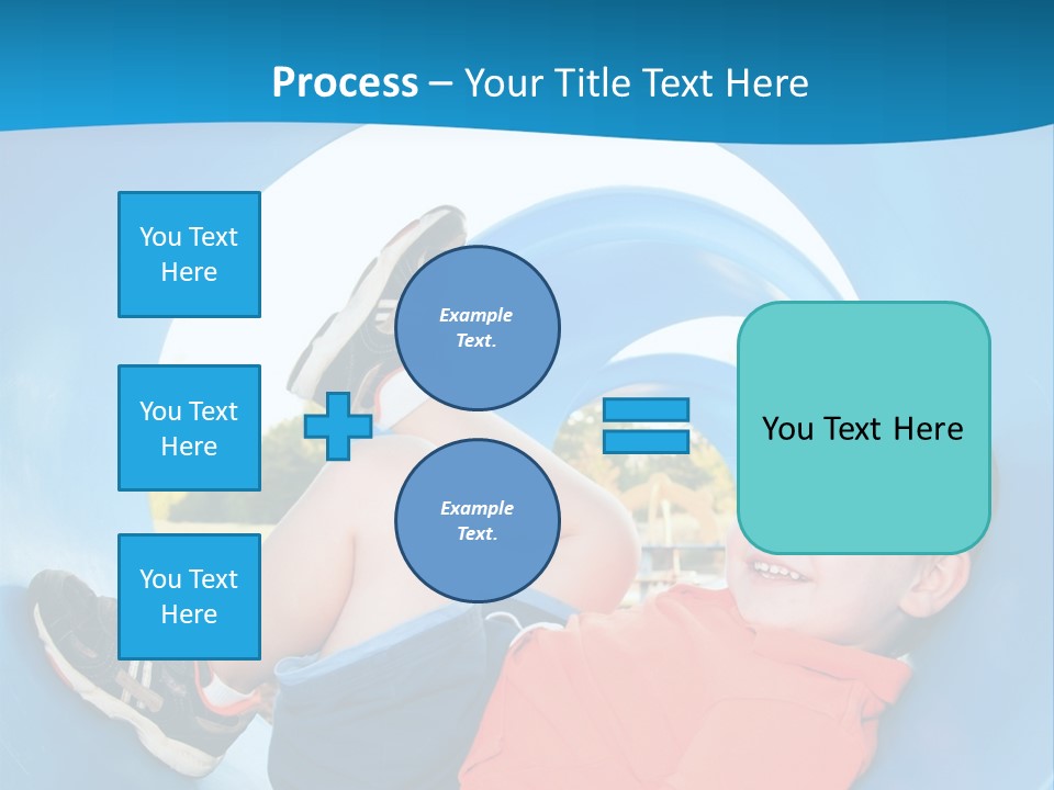 Color Home Preschool PowerPoint Template