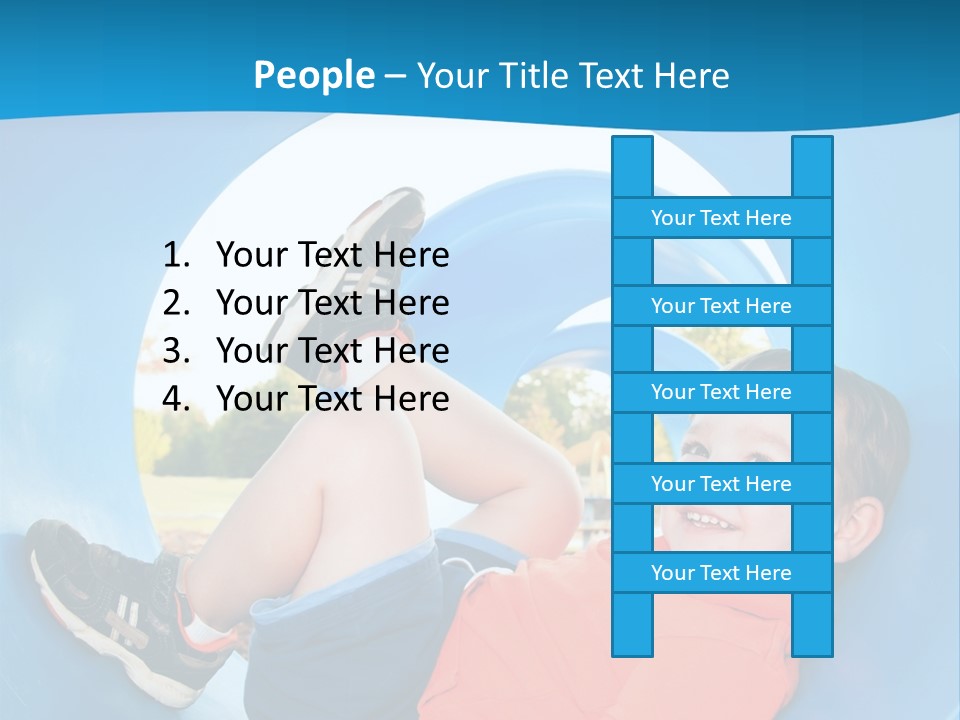Color Home Preschool PowerPoint Template