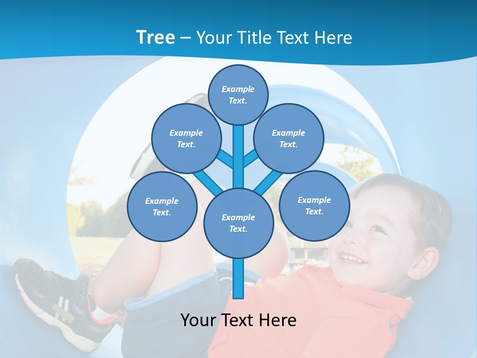 Color Home Preschool PowerPoint Template