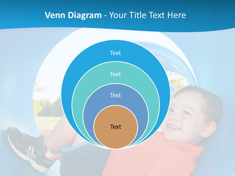 Color Home Preschool PowerPoint Template