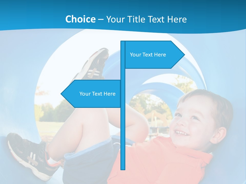 Color Home Preschool PowerPoint Template