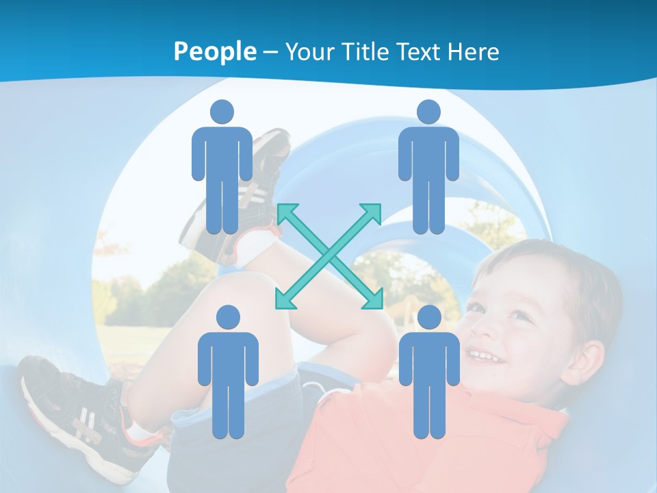 Color Home Preschool PowerPoint Template