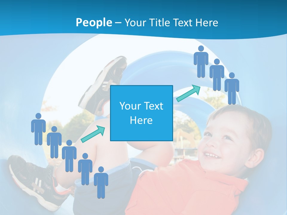 Color Home Preschool PowerPoint Template