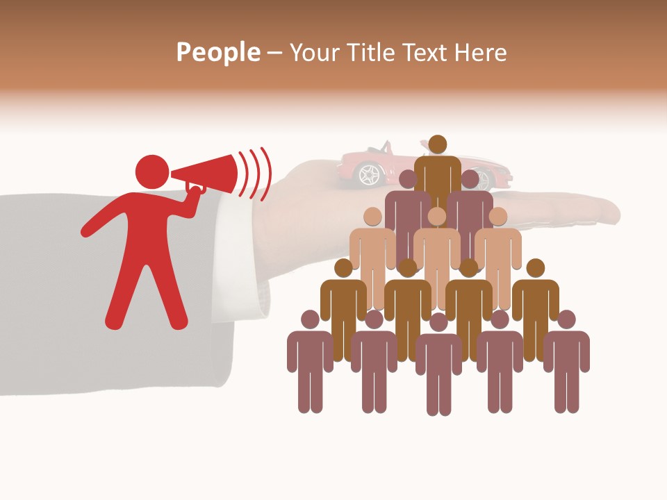 Background Male Sell PowerPoint Template