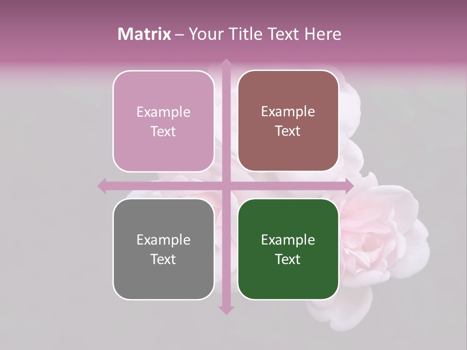 Wild Nature Pink PowerPoint Template