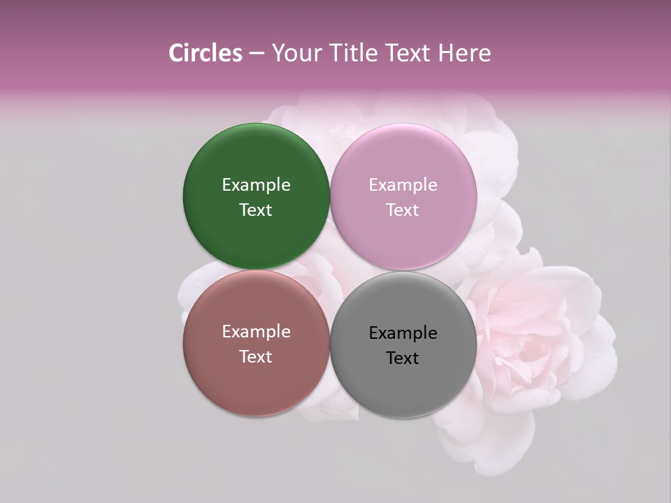 Wild Nature Pink PowerPoint Template