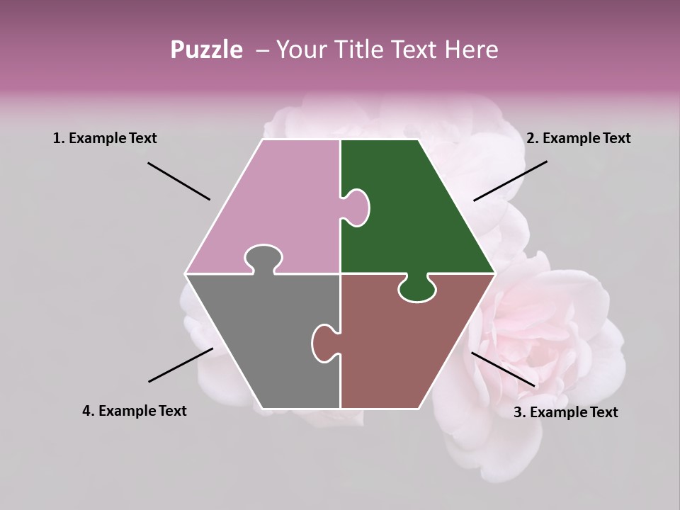 Wild Nature Pink PowerPoint Template