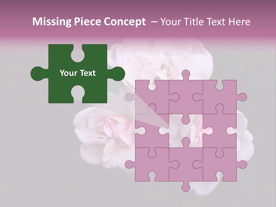 Wild Nature Pink PowerPoint Template