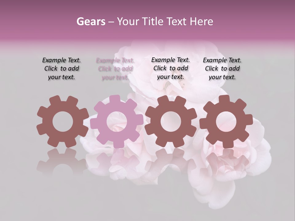 Wild Nature Pink PowerPoint Template