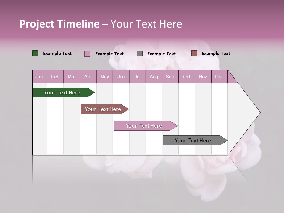 Wild Nature Pink PowerPoint Template