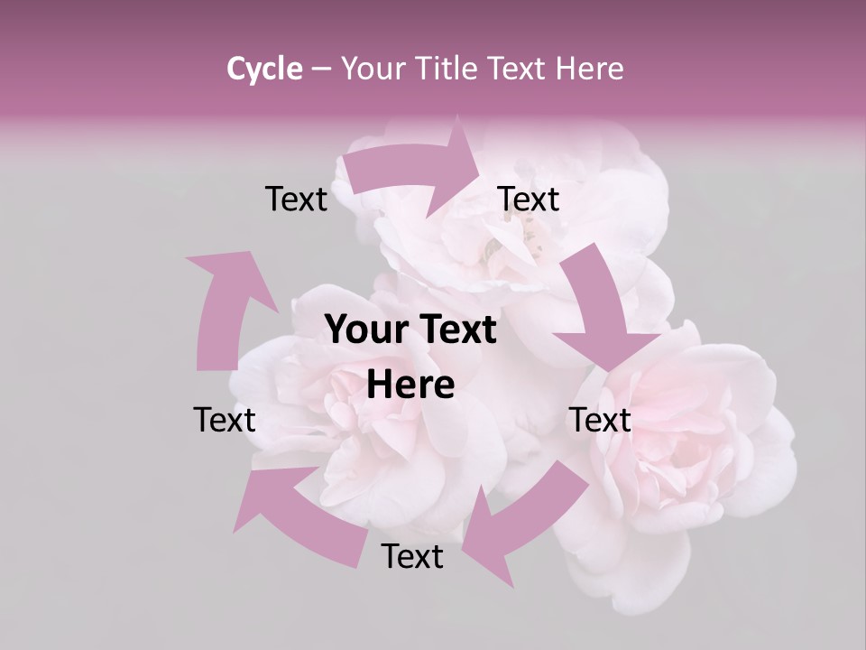 Wild Nature Pink PowerPoint Template