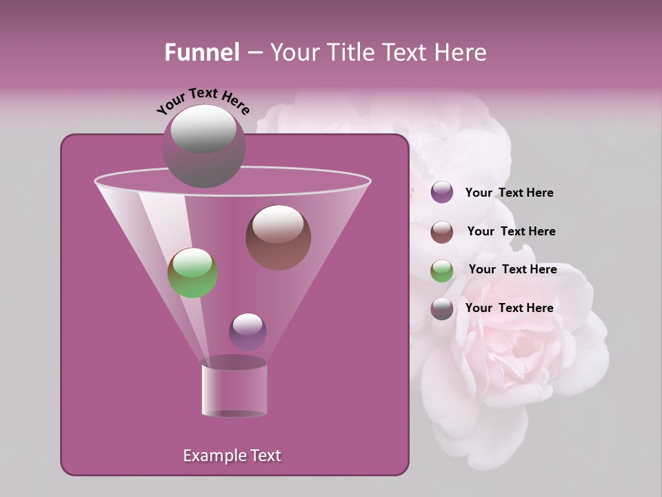 Wild Nature Pink PowerPoint Template