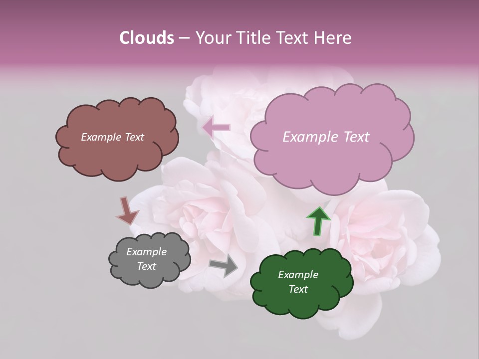 Wild Nature Pink PowerPoint Template