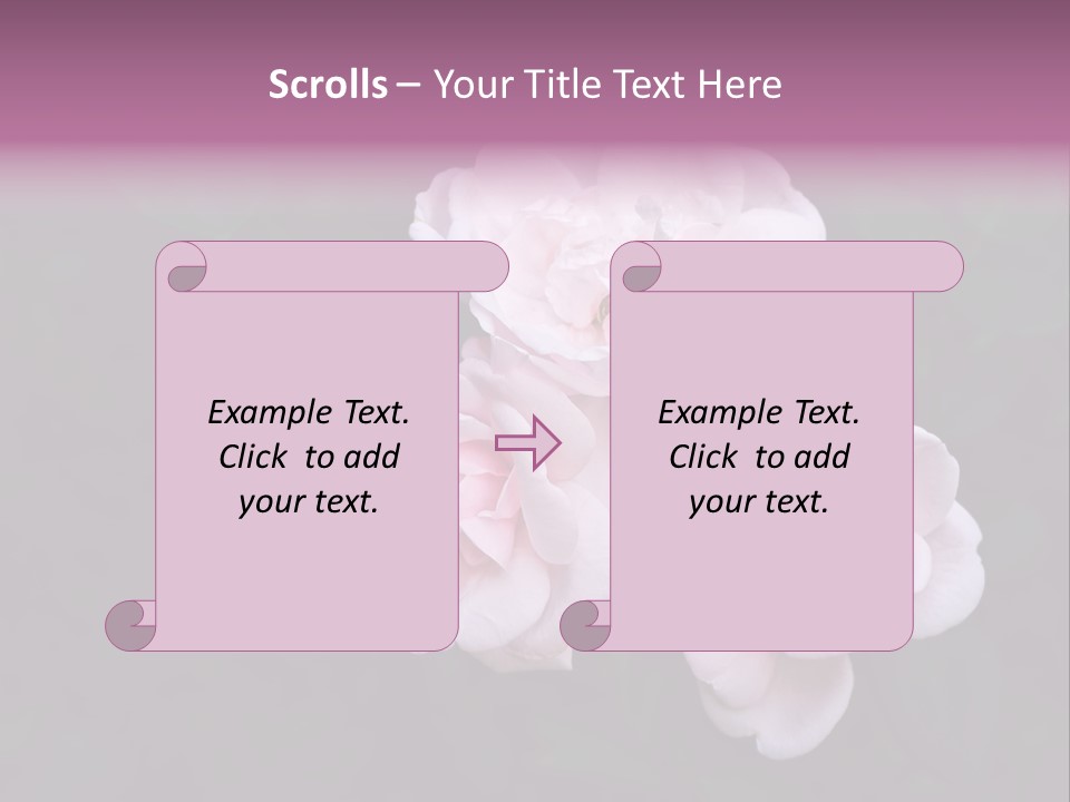 Wild Nature Pink PowerPoint Template