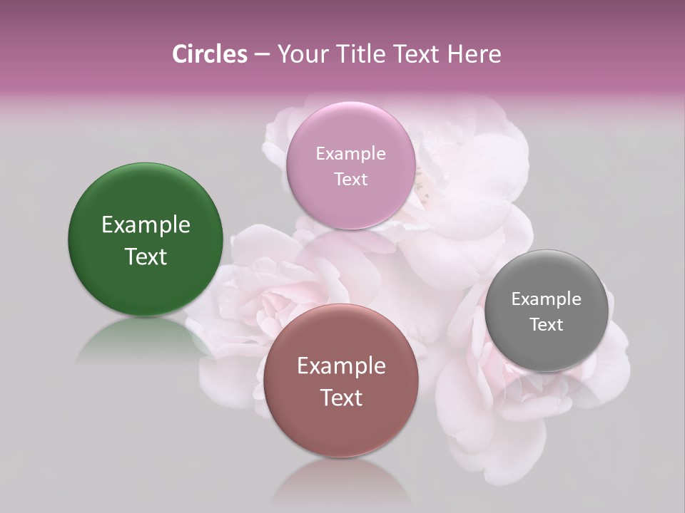 Wild Nature Pink PowerPoint Template