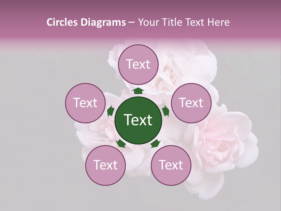 Wild Nature Pink PowerPoint Template