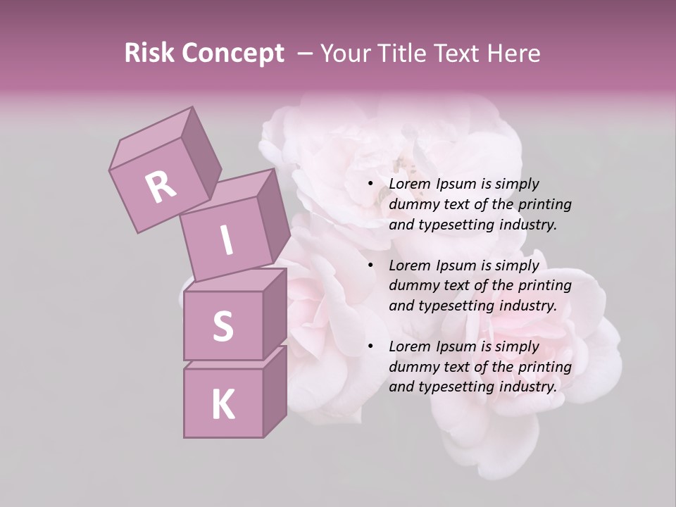 Wild Nature Pink PowerPoint Template