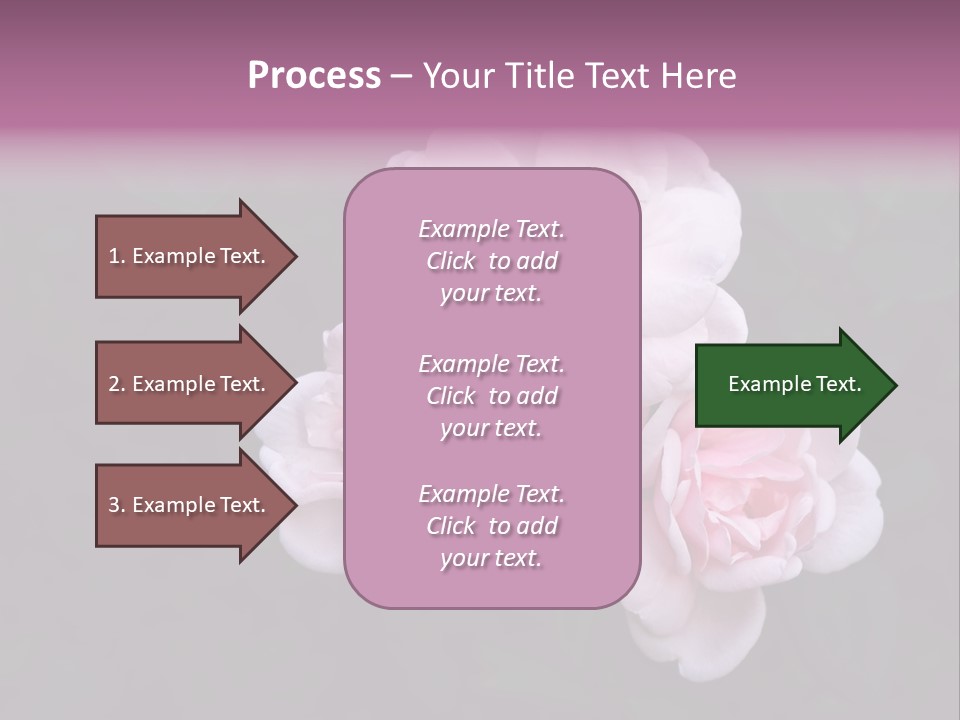 Wild Nature Pink PowerPoint Template