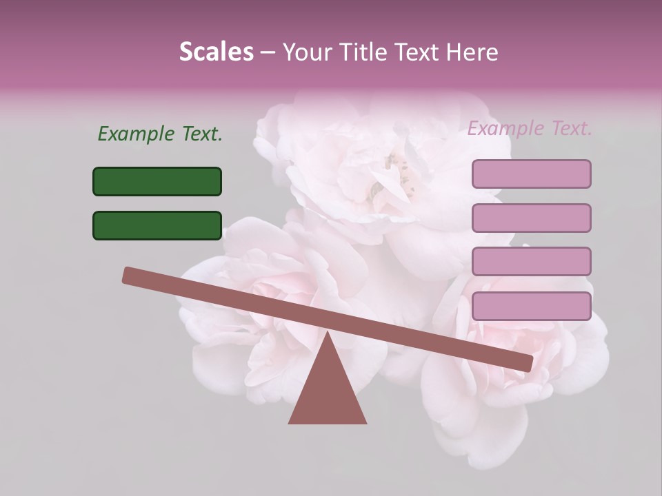 Wild Nature Pink PowerPoint Template