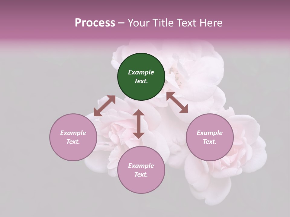 Wild Nature Pink PowerPoint Template