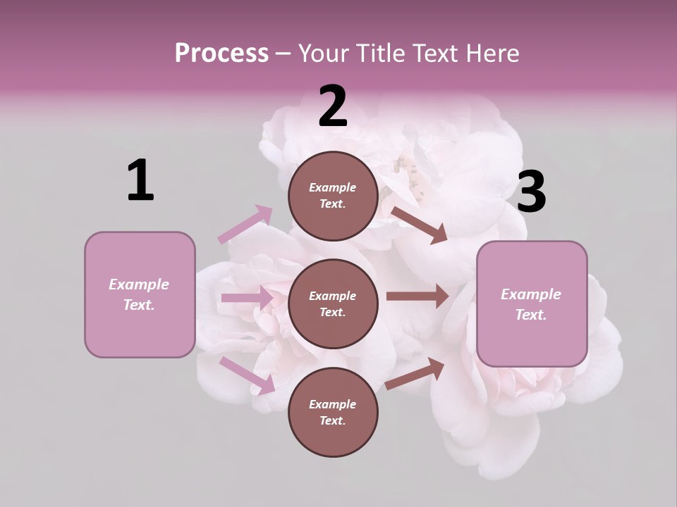 Wild Nature Pink PowerPoint Template