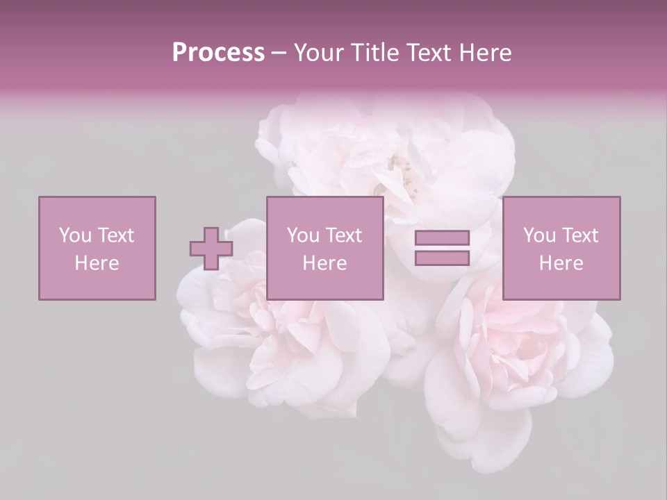 Wild Nature Pink PowerPoint Template