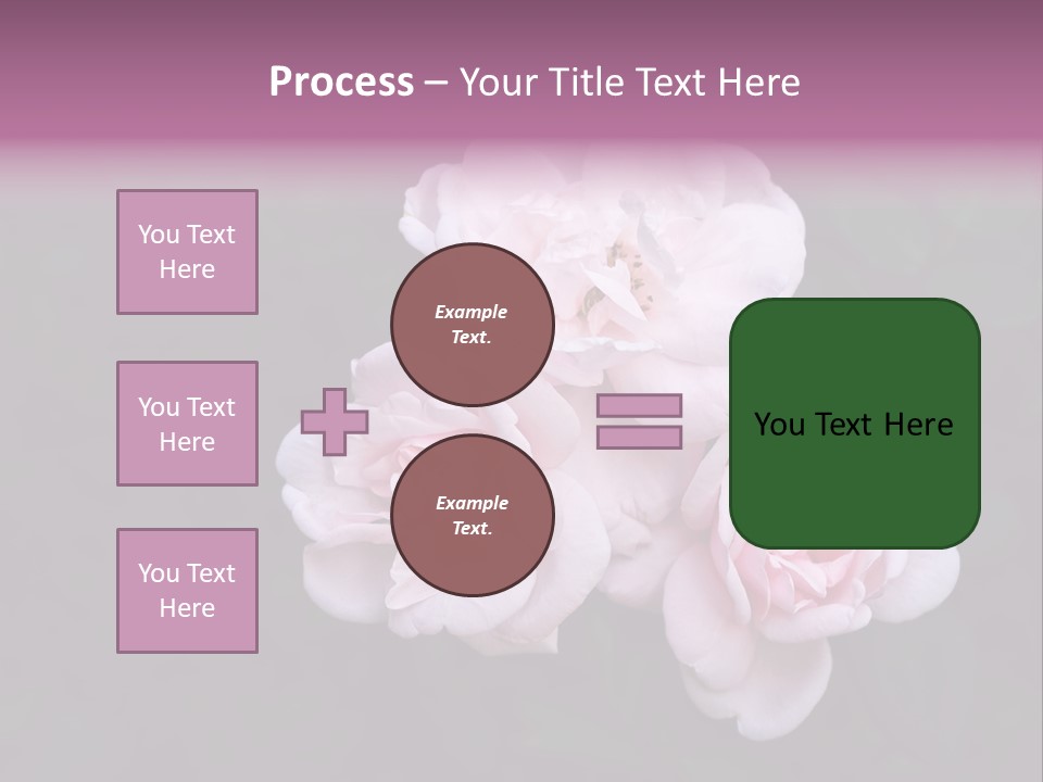 Wild Nature Pink PowerPoint Template