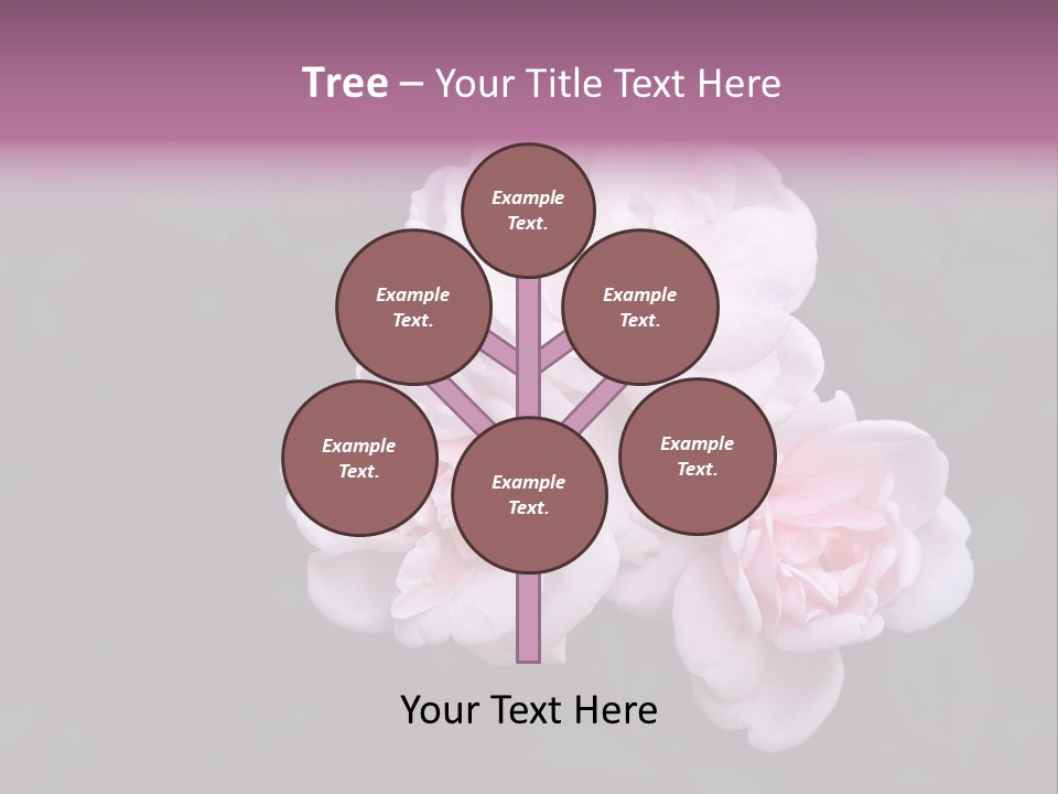 Wild Nature Pink PowerPoint Template