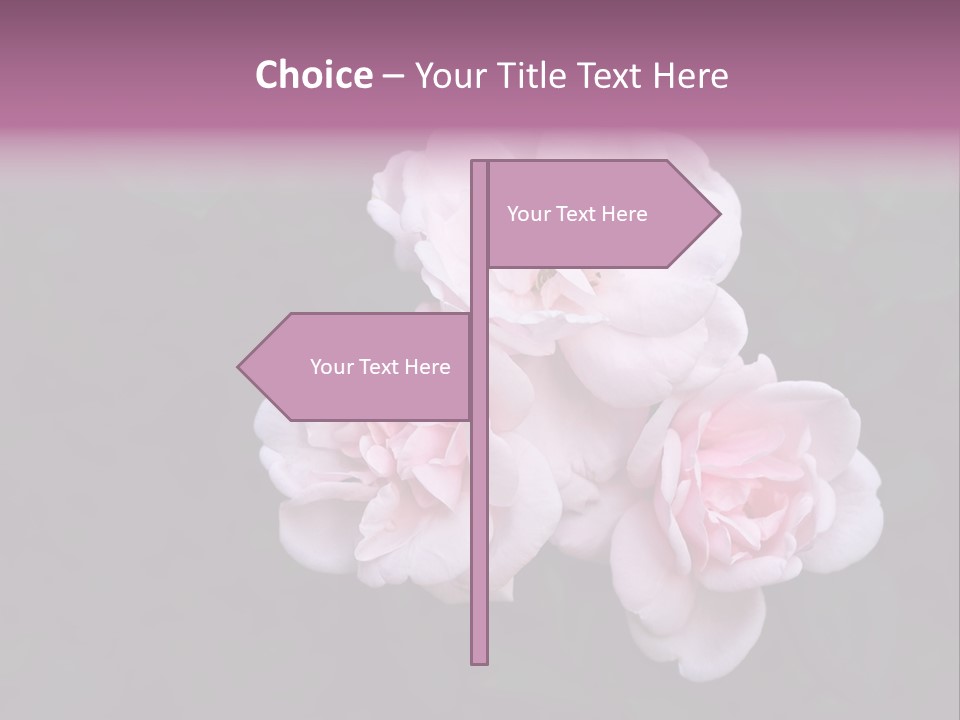 Wild Nature Pink PowerPoint Template