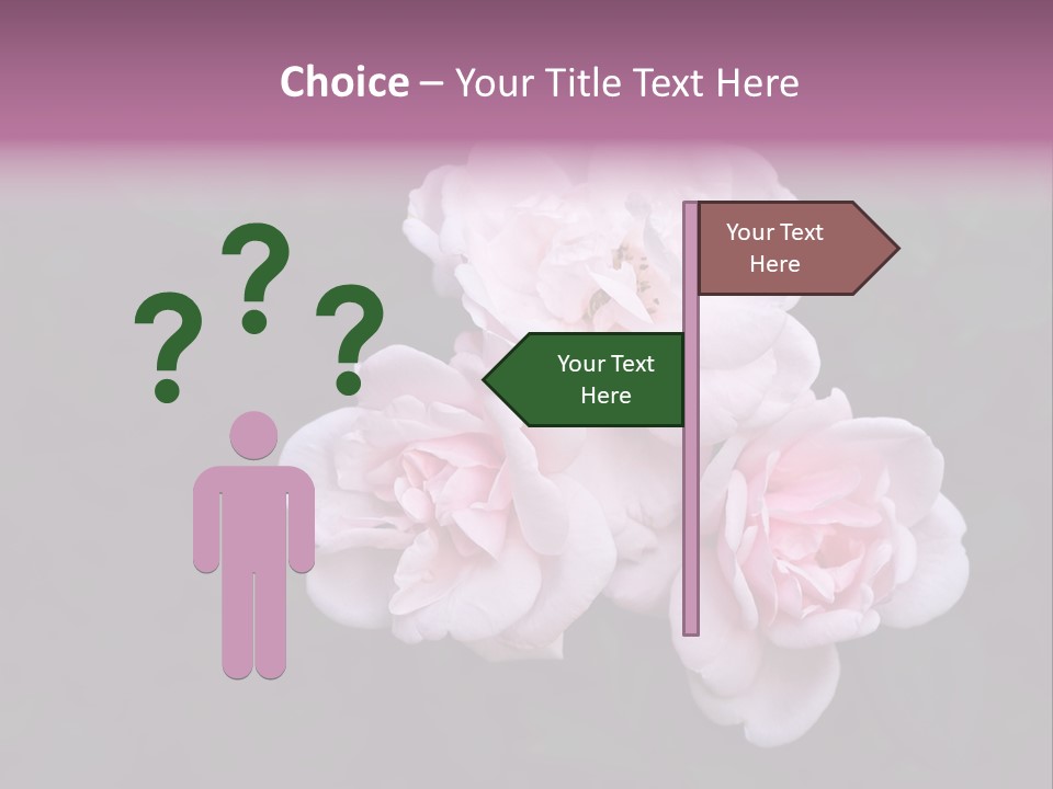 Wild Nature Pink PowerPoint Template