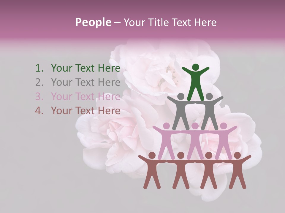 Wild Nature Pink PowerPoint Template
