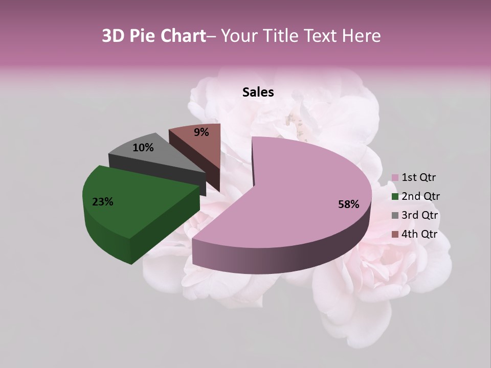 Wild Nature Pink PowerPoint Template