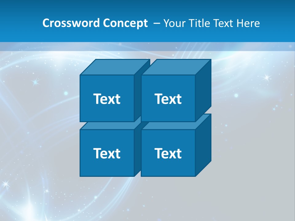 Star Design Year PowerPoint Template