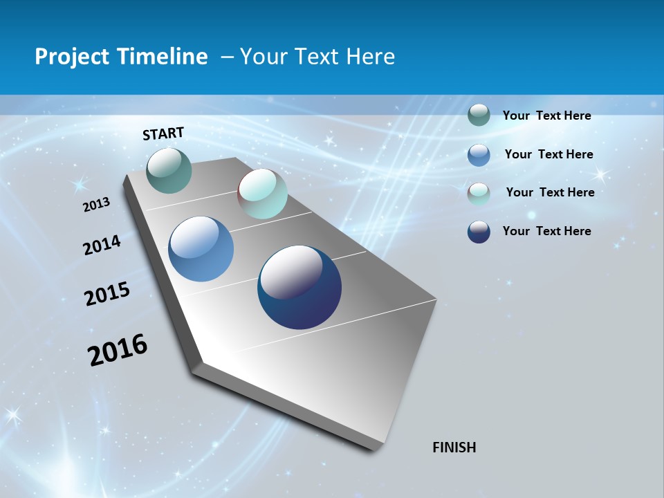 Star Design Year PowerPoint Template