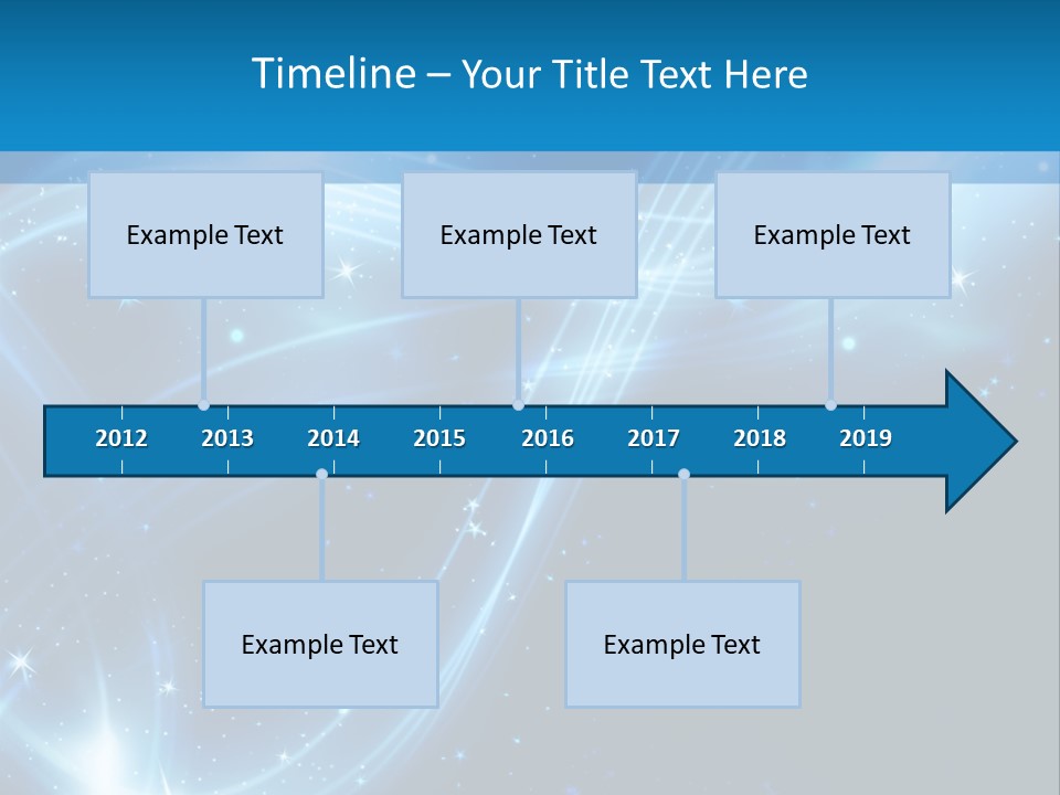 Star Design Year PowerPoint Template