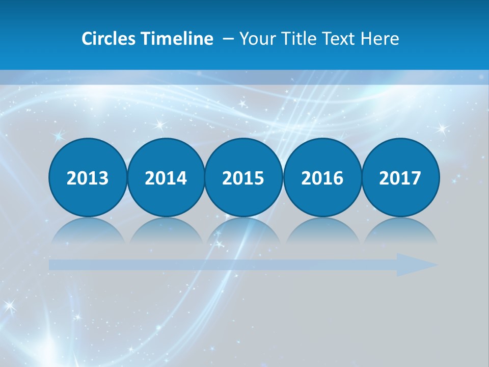 Star Design Year PowerPoint Template